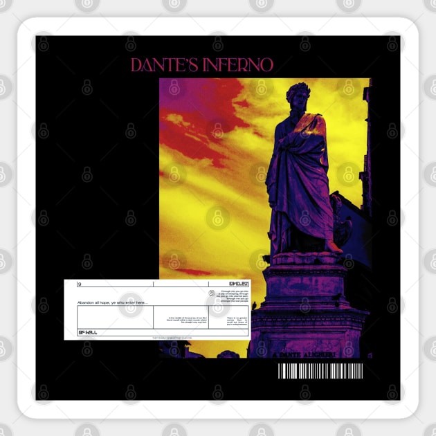 Dante's Inferno Sticker by RAdesigns